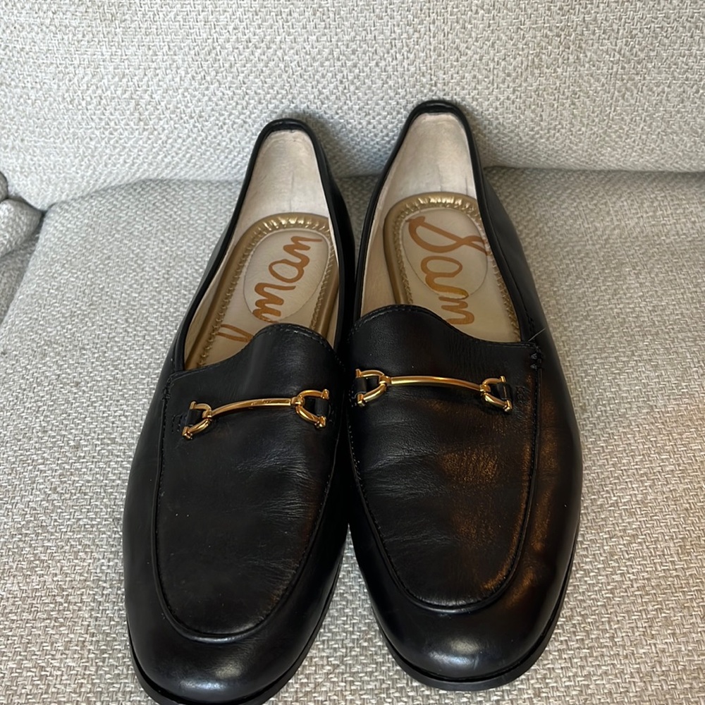 Sam Edelman Black Lucie Loafer, size 7.